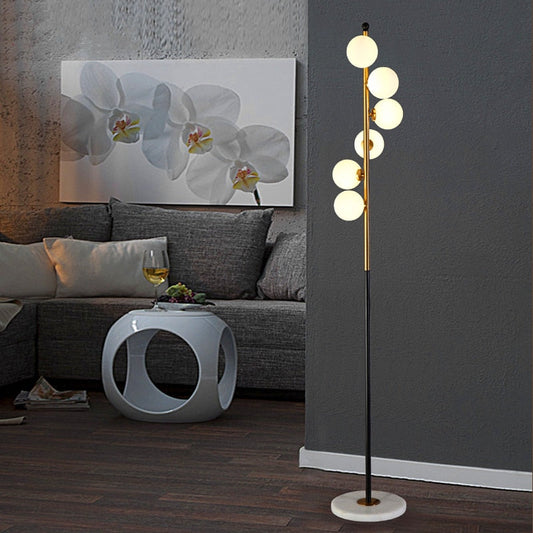 Klarissa - Modern Frosted Multi-Bulb Floor Lamp