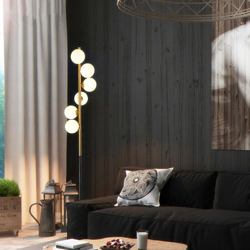 Klarissa - Modern Frosted Multi-Bulb Floor Lamp