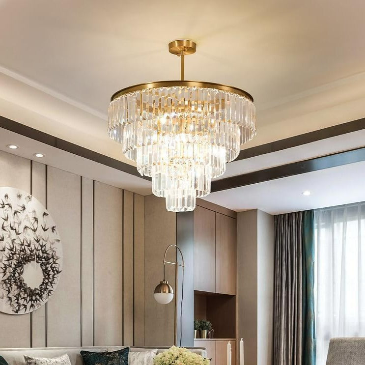 Garland - Modern Glass Crystal Chandelier