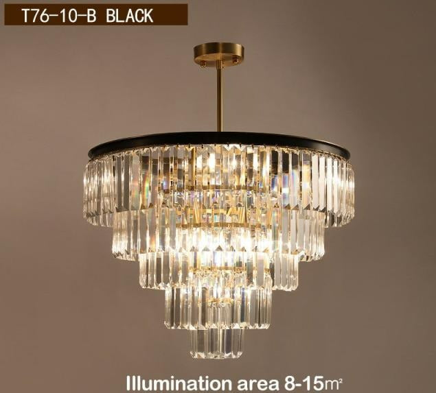 Garland - Modern Glass Crystal Chandelier