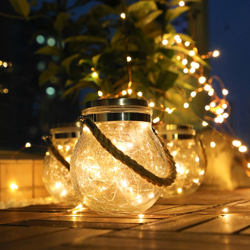 Glass Jar Garden Fairy Lights