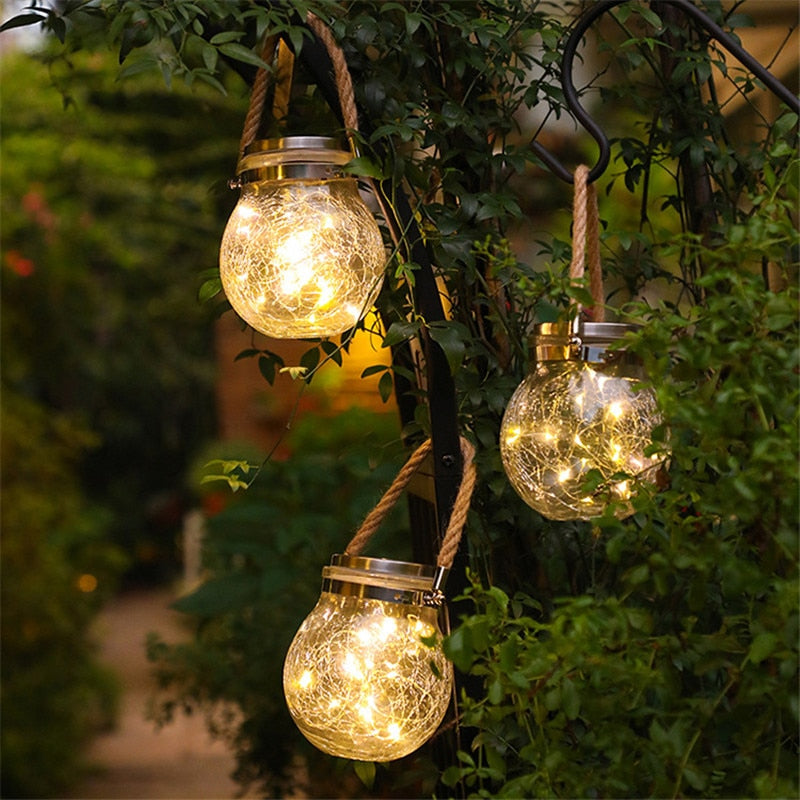 Glass Jar Garden Fairy Lights