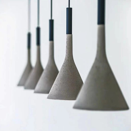 Handcrafted Concrete Pendant Light