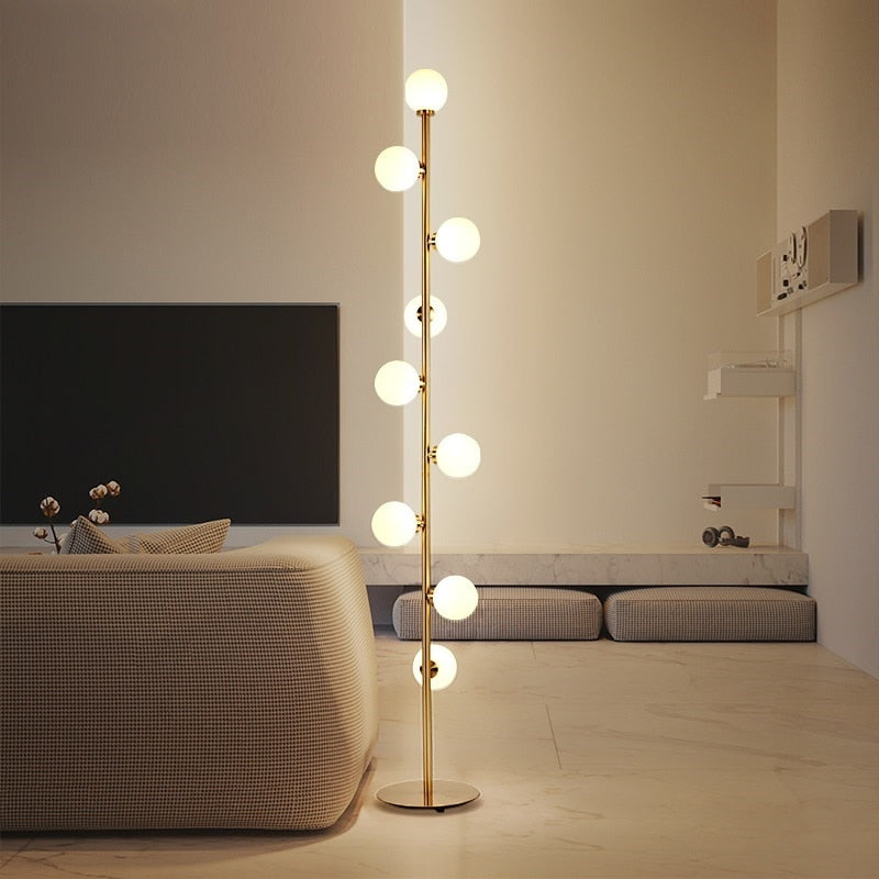 Modern Multi-Bulb Floor Lamp