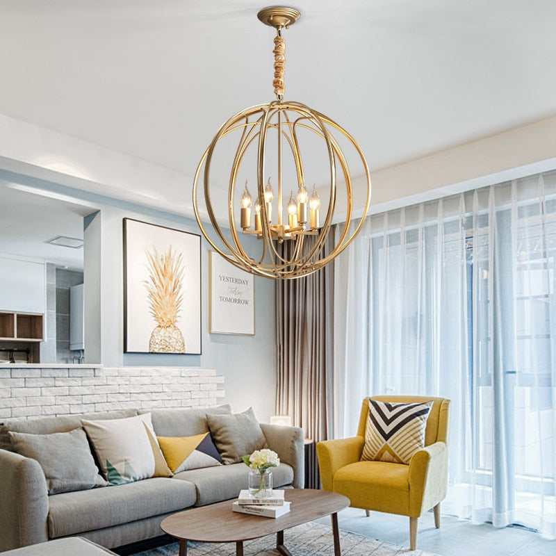 Modern lighting for living room spaces