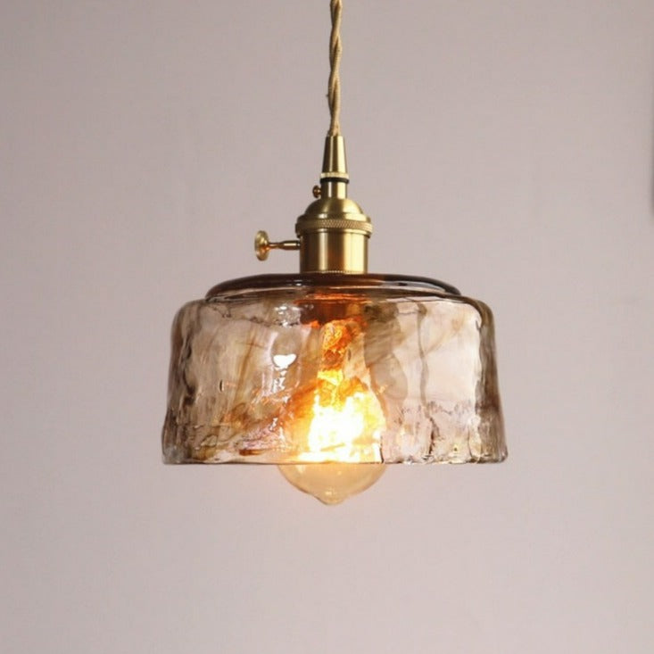 Vintage Handcrafted Glass Pendant Lights