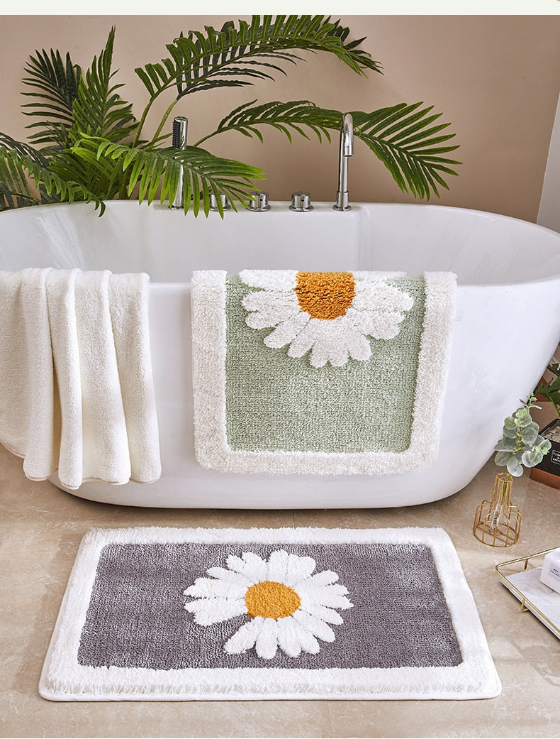 Daisy Bath Mat