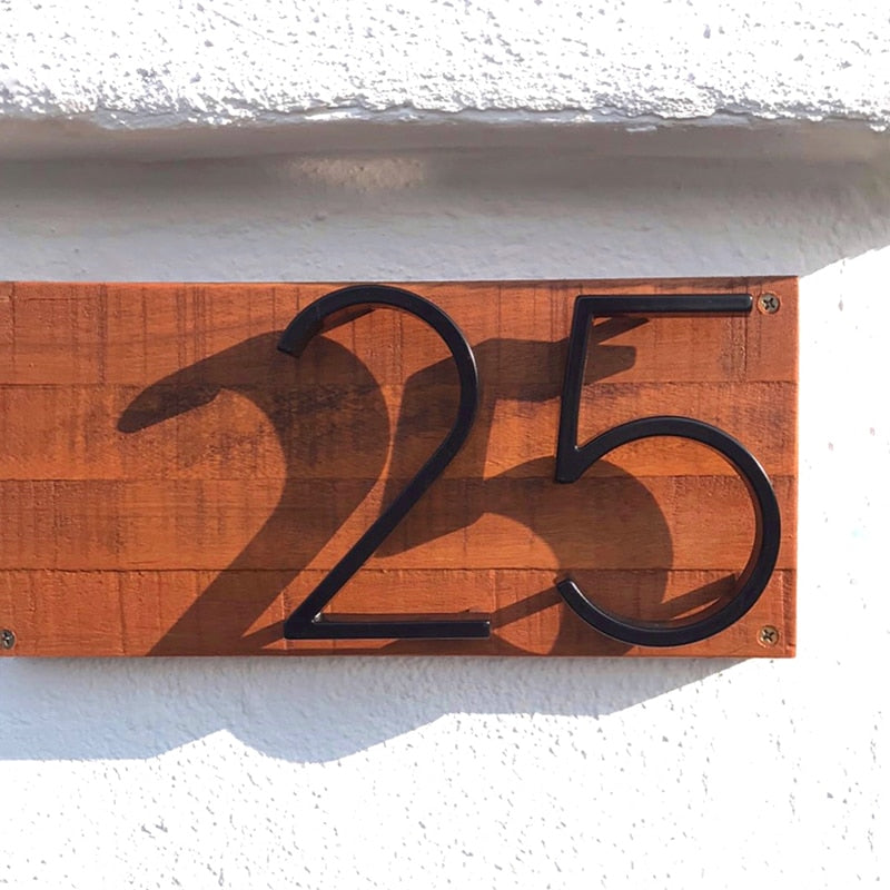 Modern House Numbers