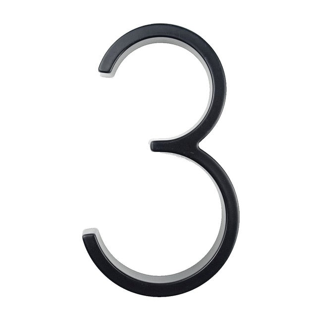 Modern House Numbers