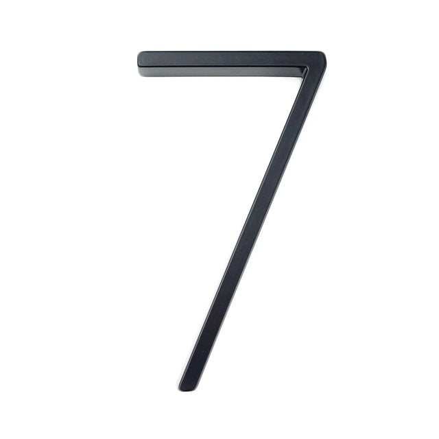 Modern House Numbers