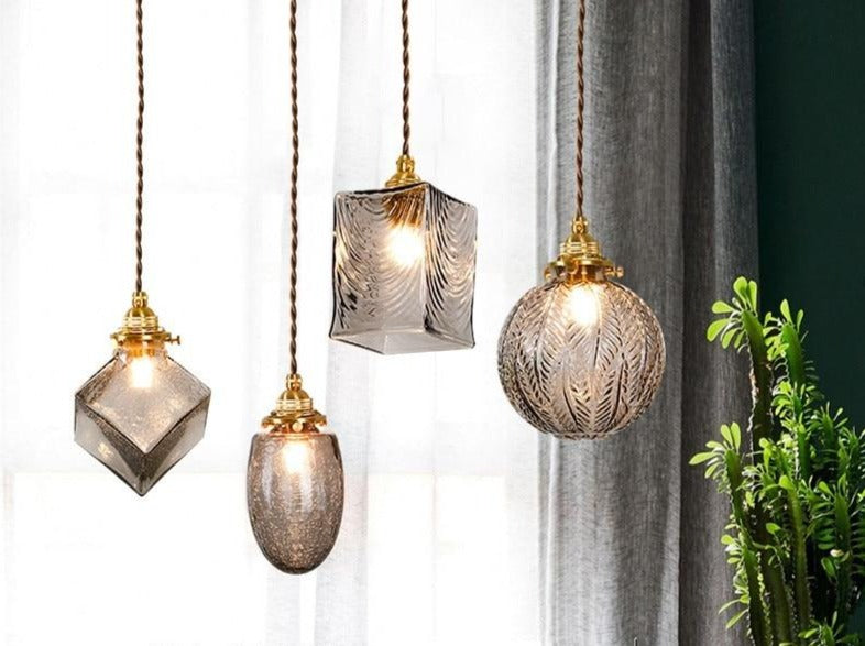 Rosetta - Glass Pendant Lights