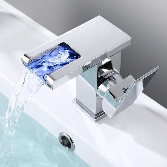 Chrome LED Bathroom Faucet