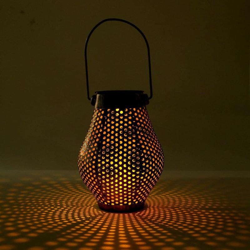 Retro Shadow Casting Solar Lantern