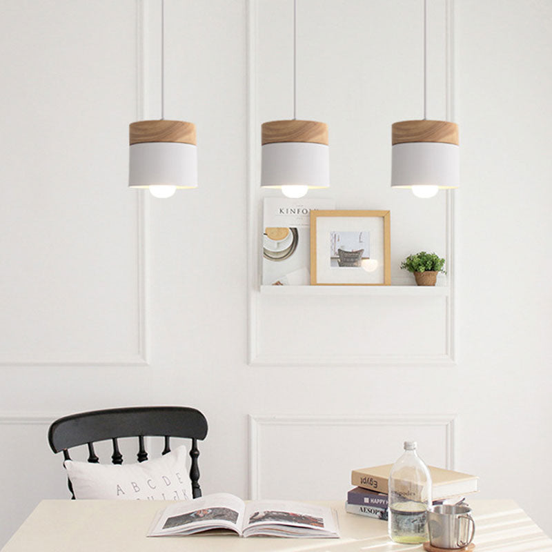 White Nordic Macaron Pendant Lights