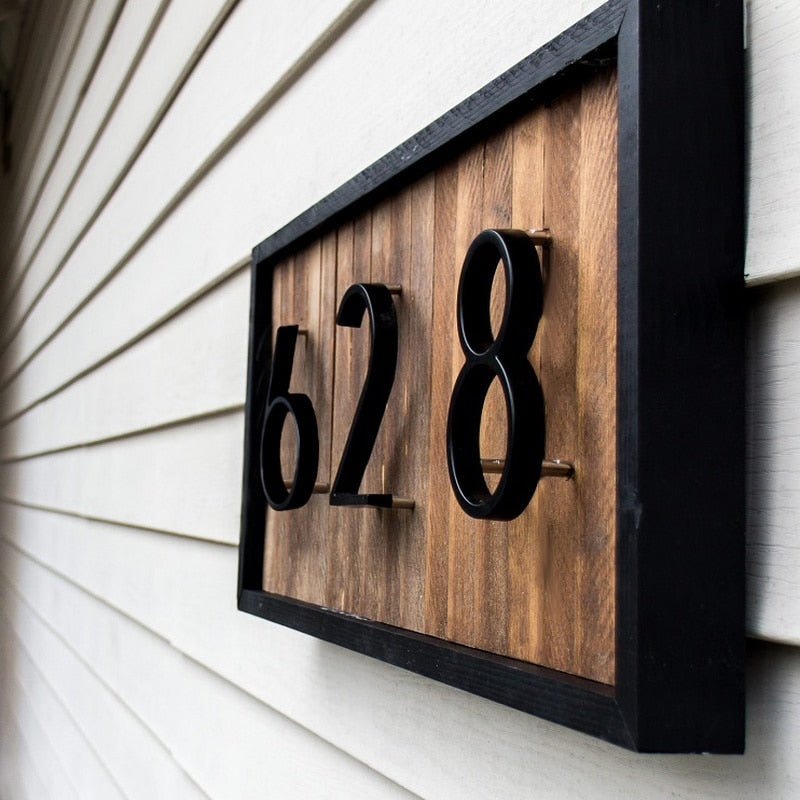 Modern House Numbers