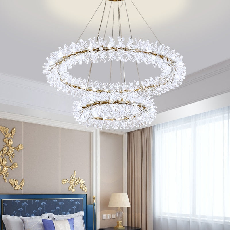 Celeste - Glass Crystal Chandelier