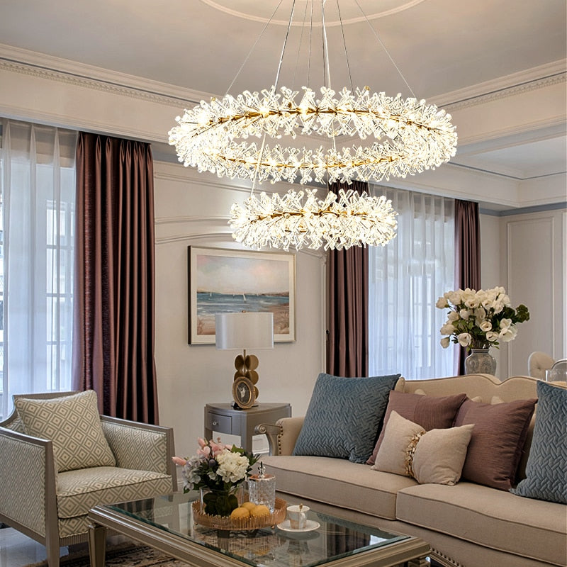 Celeste - Glass Crystal Chandelier