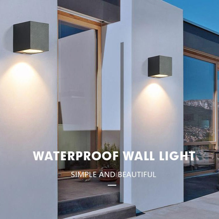 Waterproof LED home exterior wall lights