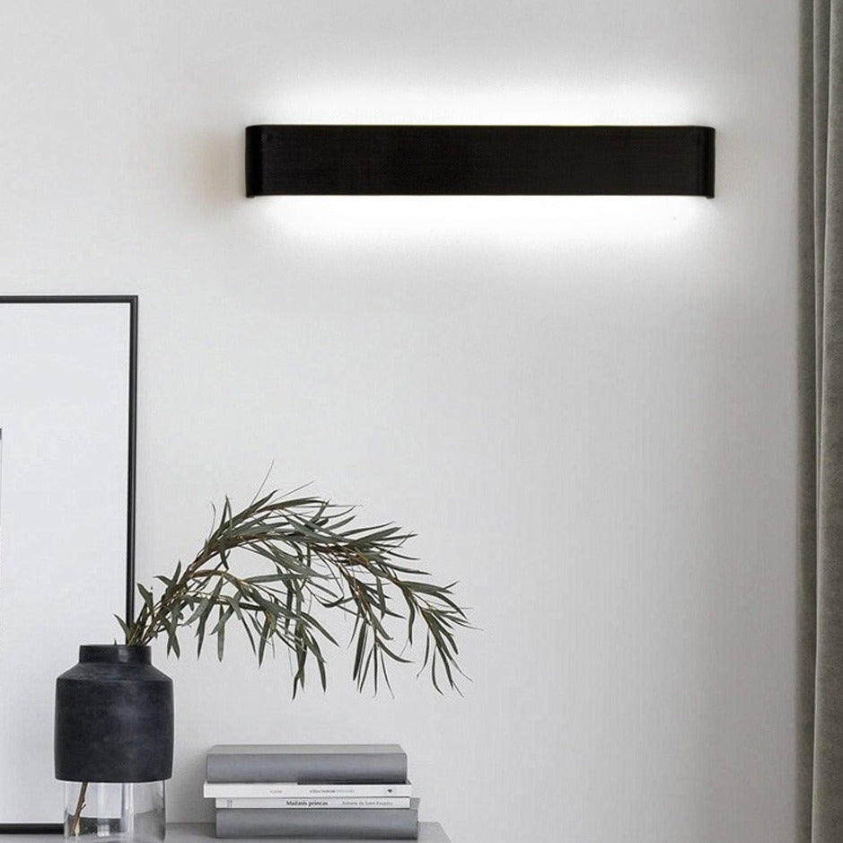 Matte Black LED Wall Lights