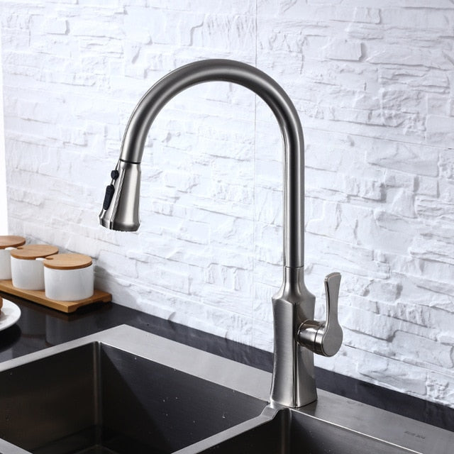 Rhain - Retractable Kitchen Faucet