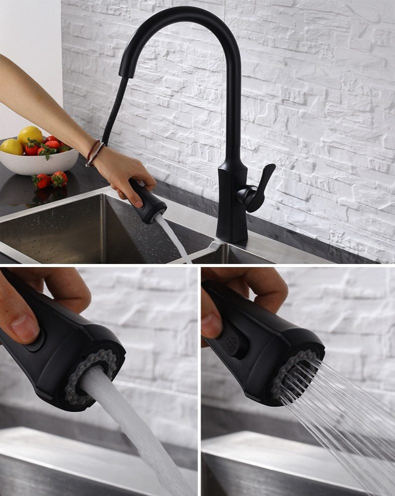 Rhain - Retractable Kitchen Faucet