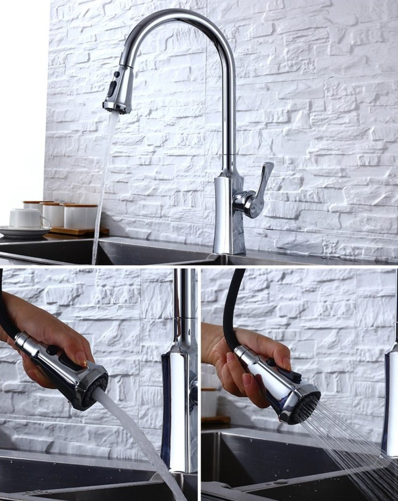 Rhain - Retractable Kitchen Faucet