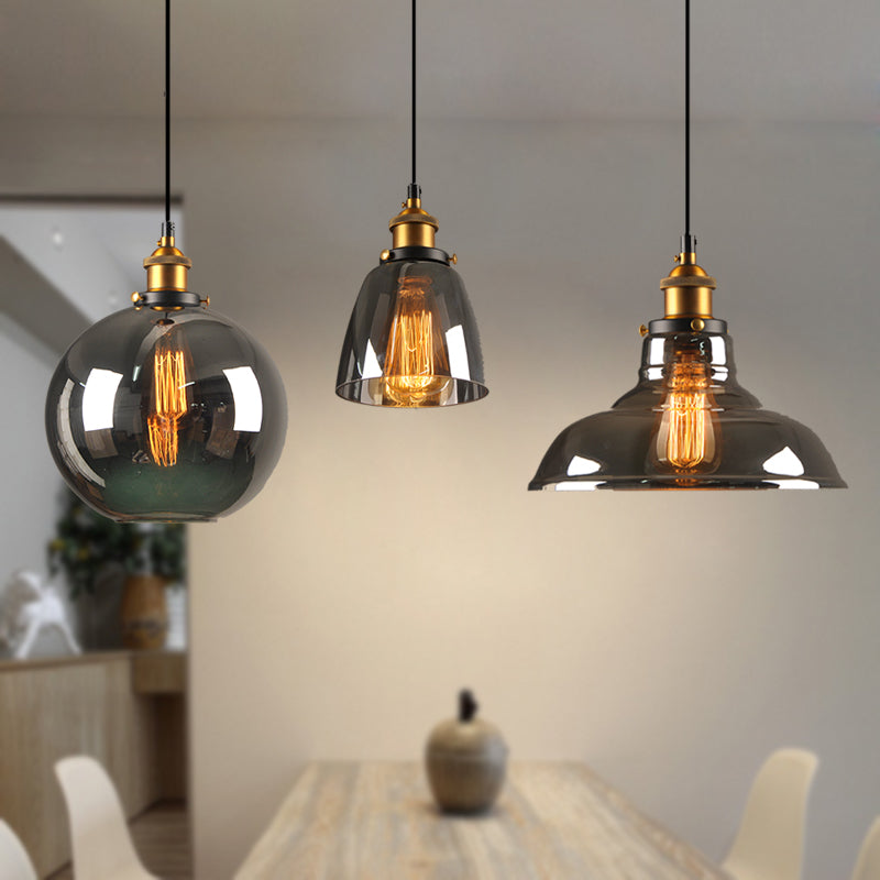 Rustic Glass Pendant Lights