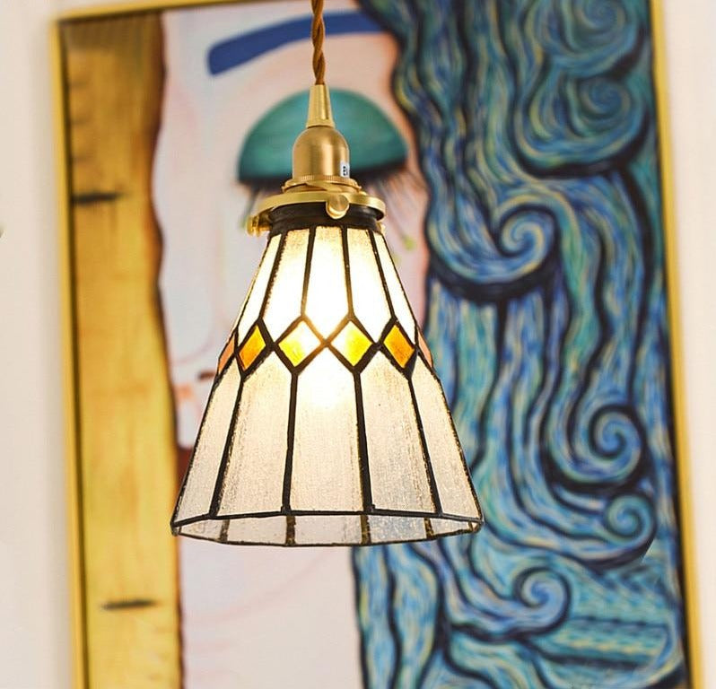 Colorful Stained Glass Pendant Lights