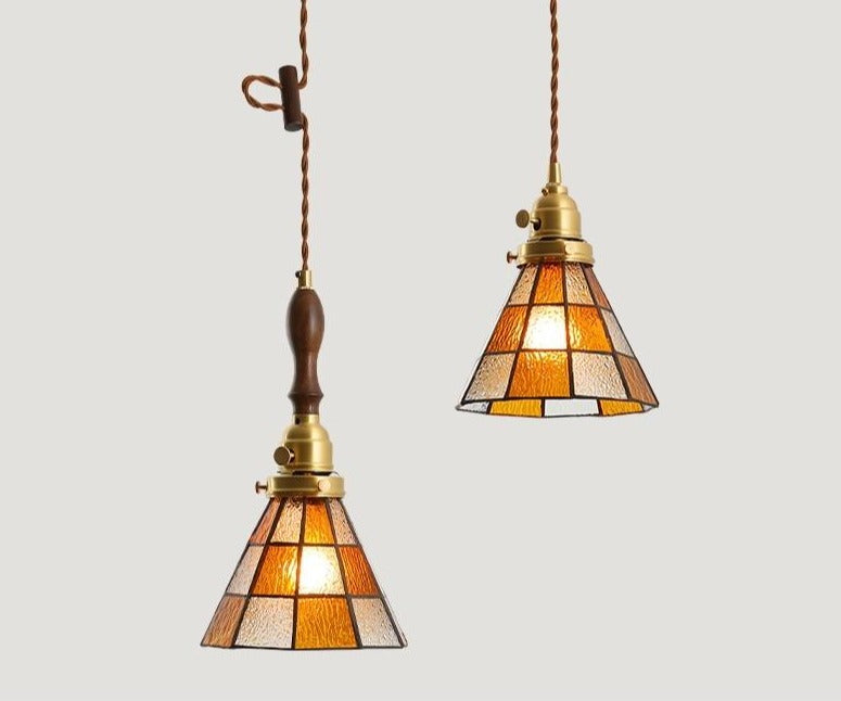 Colorful Stained Glass Pendant Lights