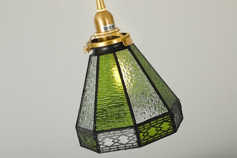 Colorful Stained Glass Pendant Lights