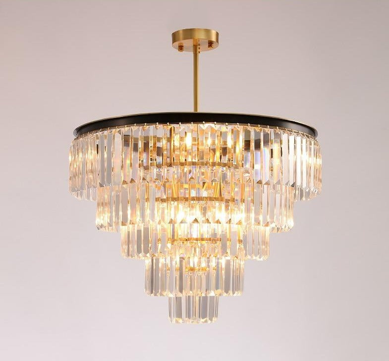 Garland - Modern Glass Crystal Chandelier