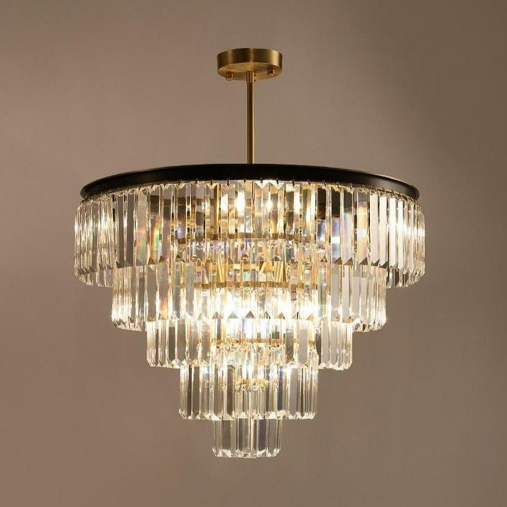 Garland - Modern Glass Crystal Chandelier