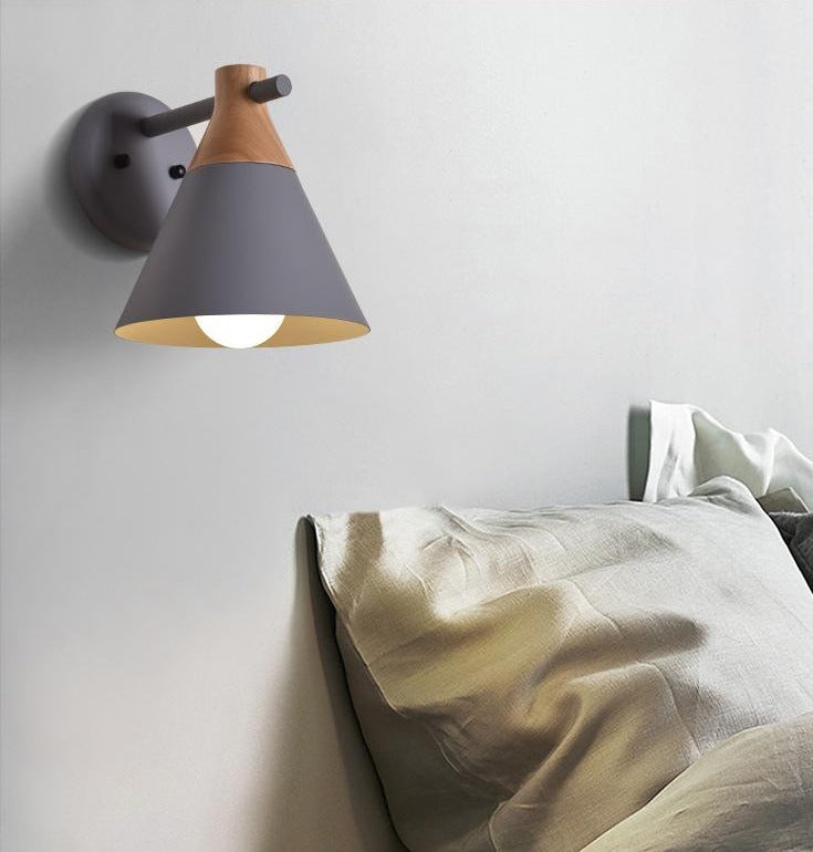 Modern Gray Nordic Sconce