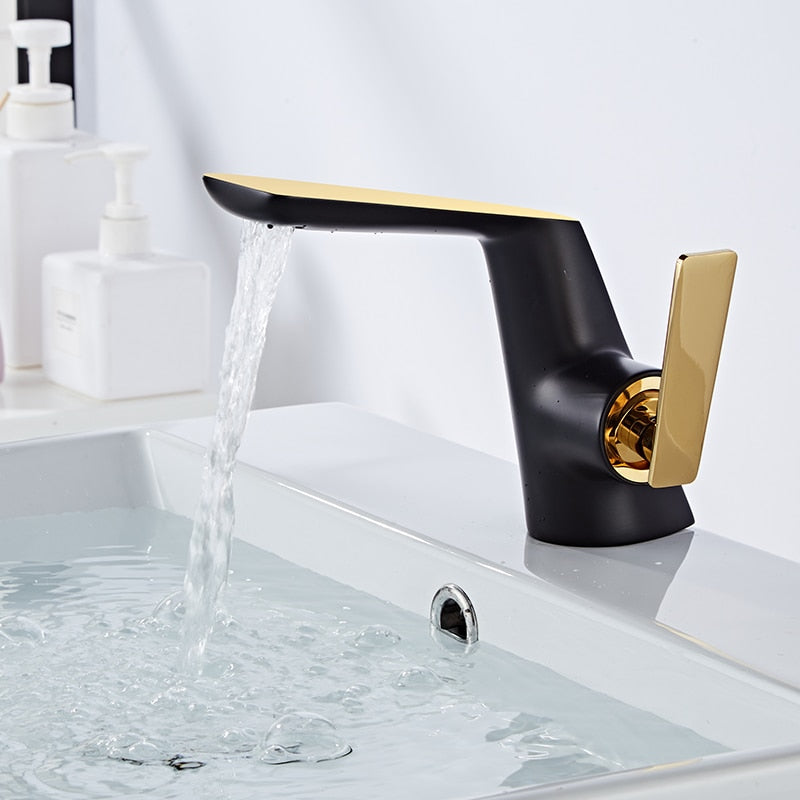 Geometric Modern Bathroom Faucet