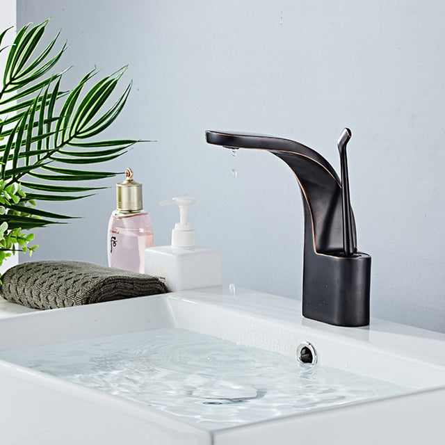 Farmhouse modern vintage bathroom faucet