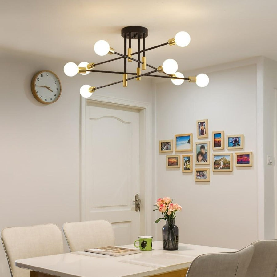 Modern Multi-Bulb Chandelier for dining table