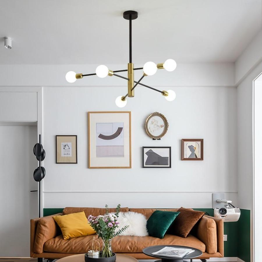 Modern Multi-Bulb Chandelier for living rooms