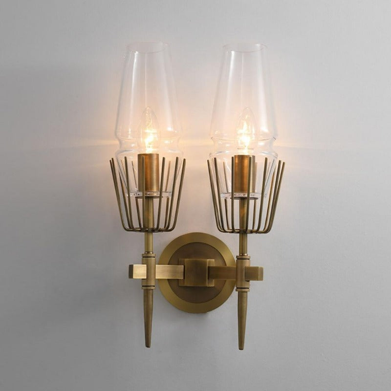 Nordic Brass Wall Lamp