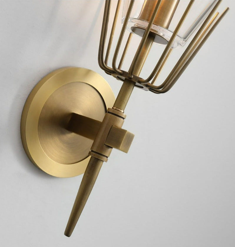 Nordic Brass Wall Lamp