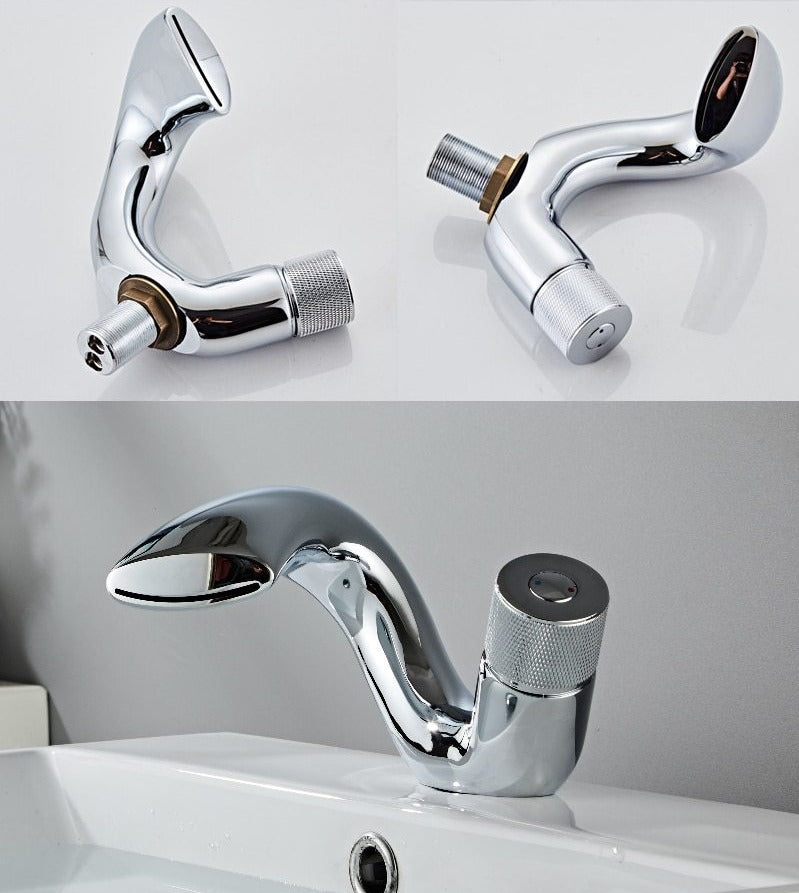 best modern curved bathroom faucet for master bathroom