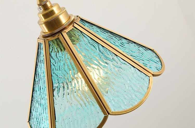 Vintage Stained Glass Pendant Lights