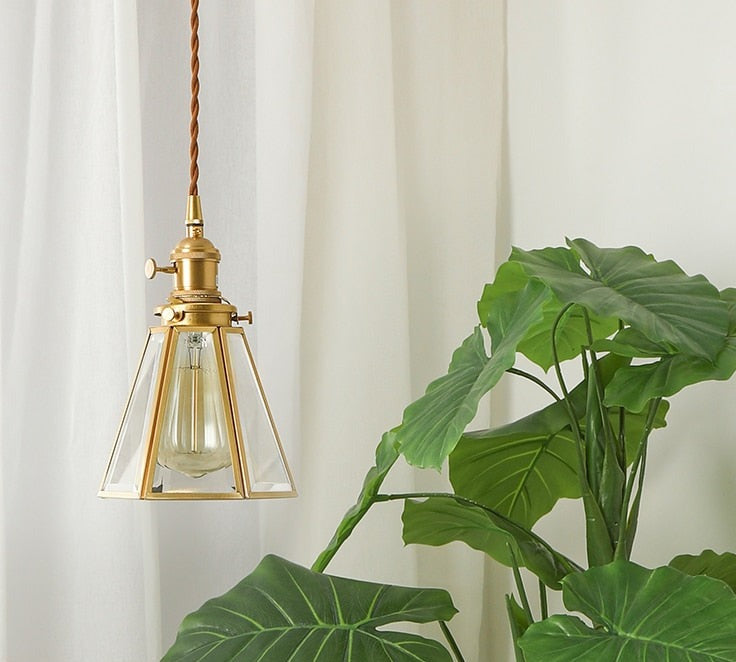 Vintage edison bulb pendant light