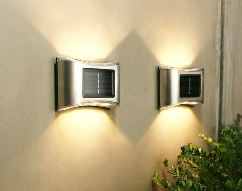 Solar LED Outdoor Wall Lights patio lighting