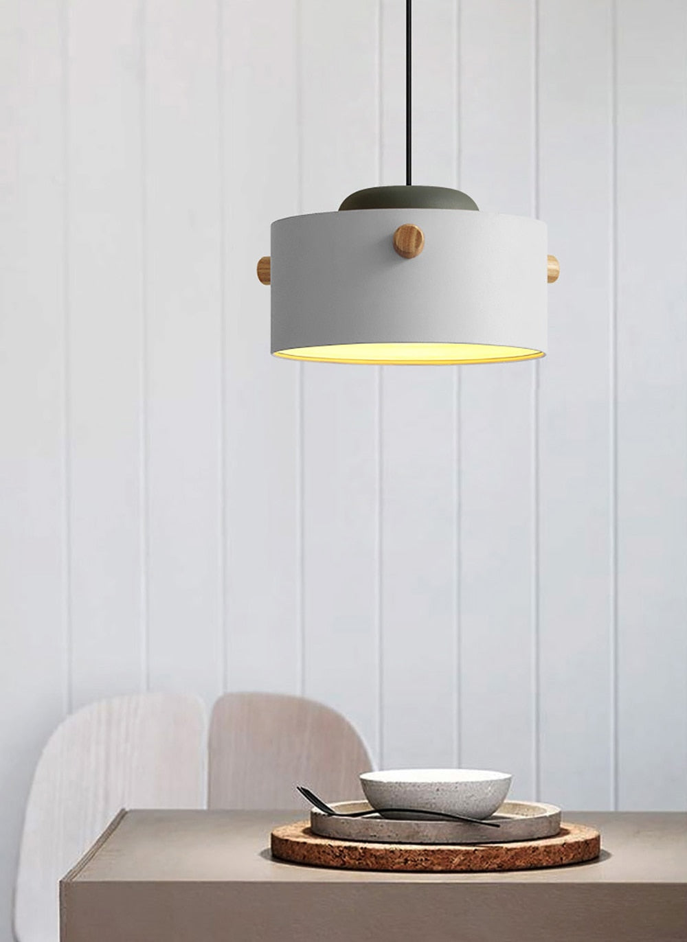 White Nordic pendant lights