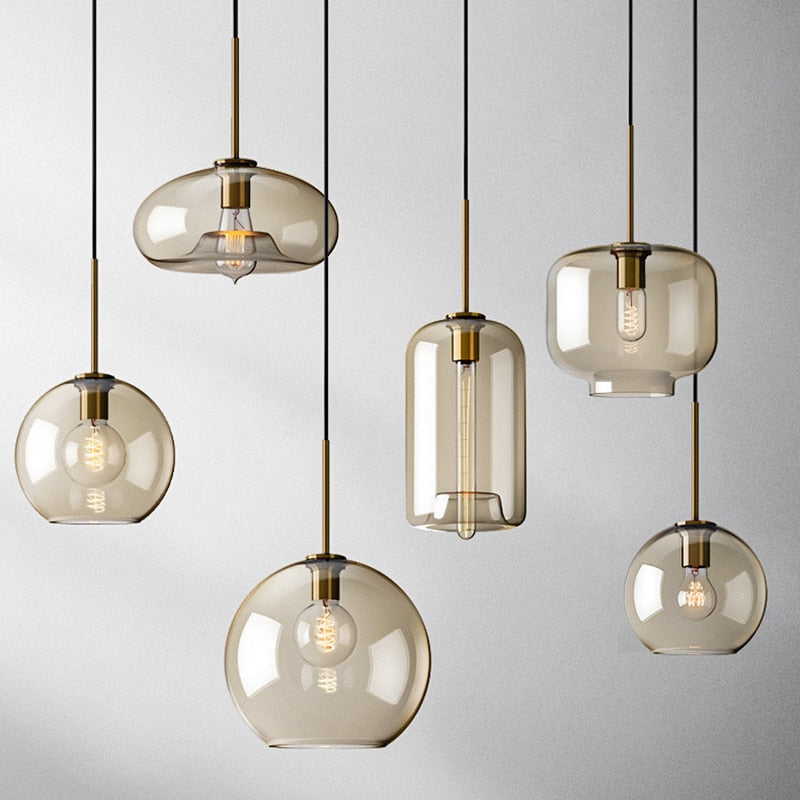 Modern Glass Pendant Lights