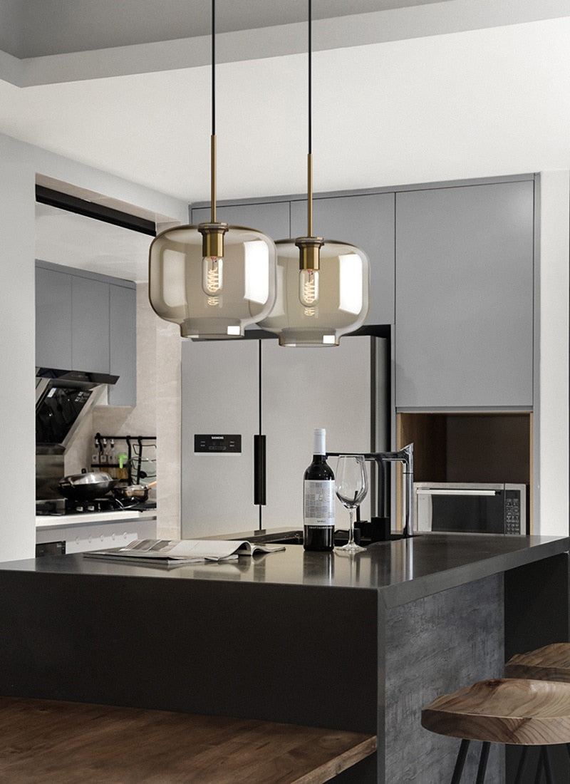 Hilde - Modern Glass Pendant Lights – Hadley