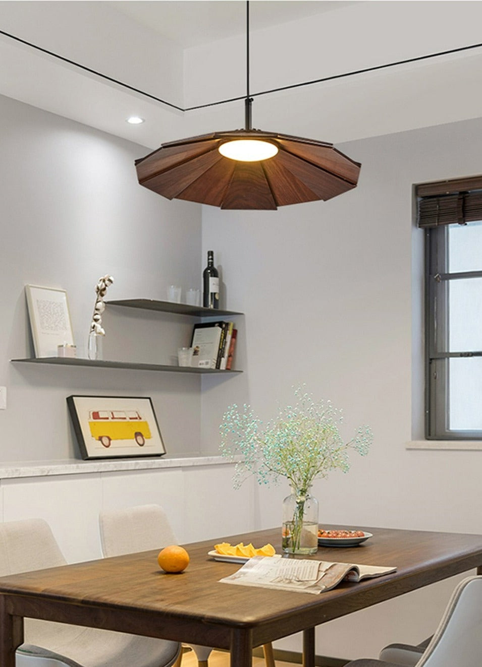 Wren - Modern Wood Pendant Light – Hadley