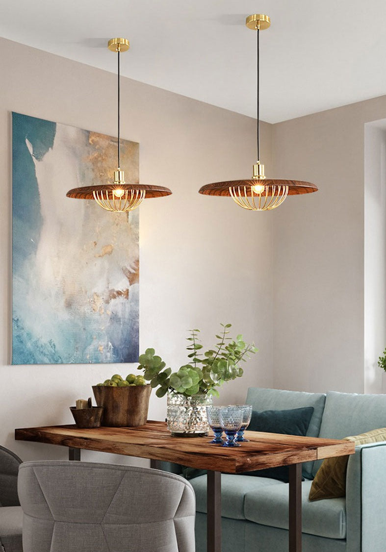 Brass Cage Modern Farmhouse Pendant Lights