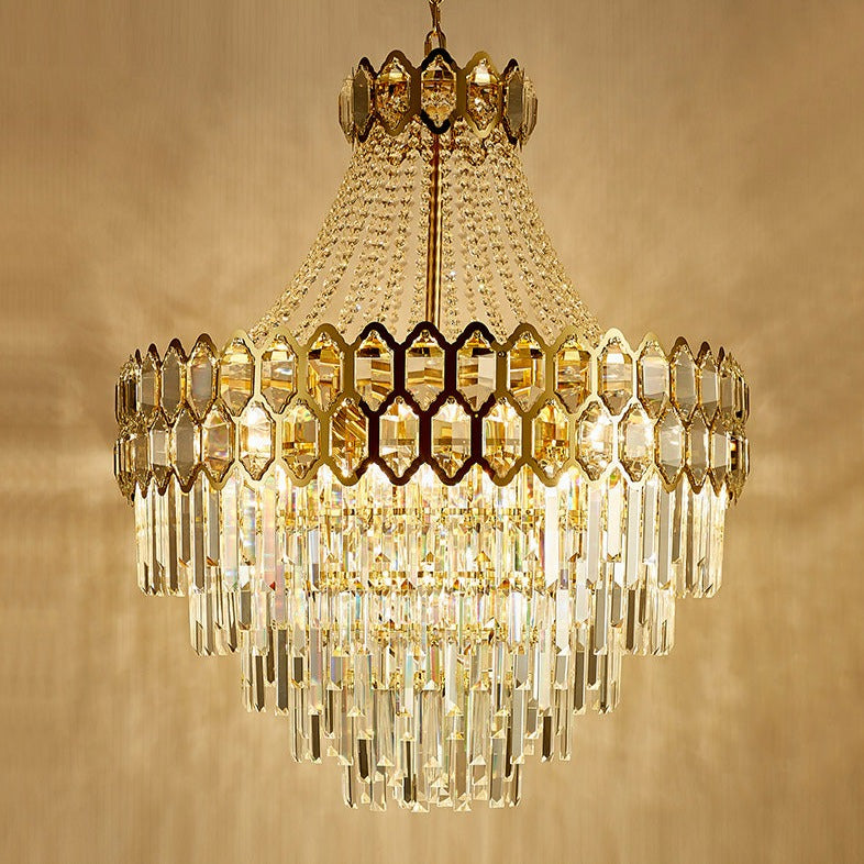 Cassius - Luxury Glass Crystal Chandelier