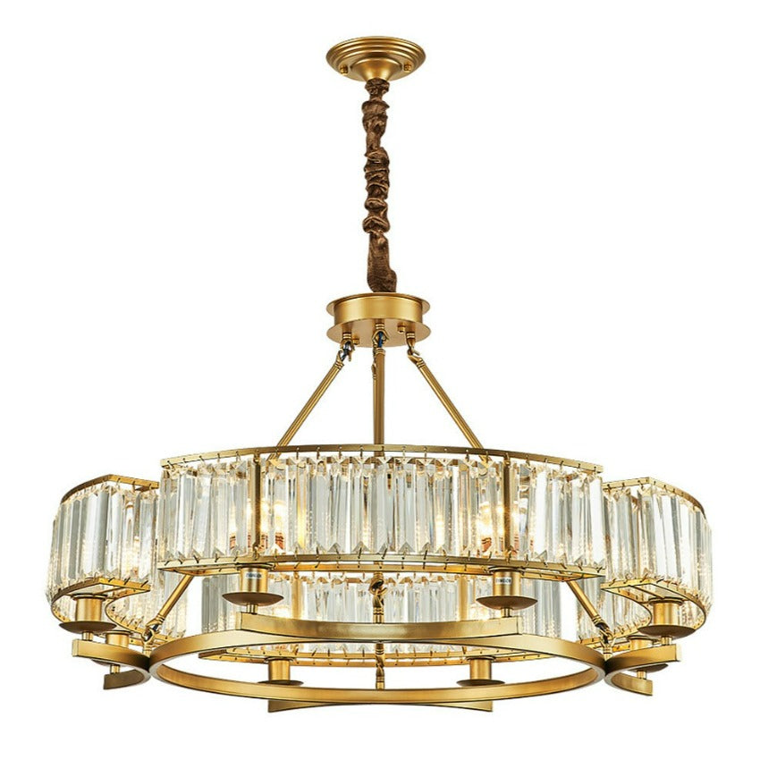 Modern Glass Crystal Chandelier